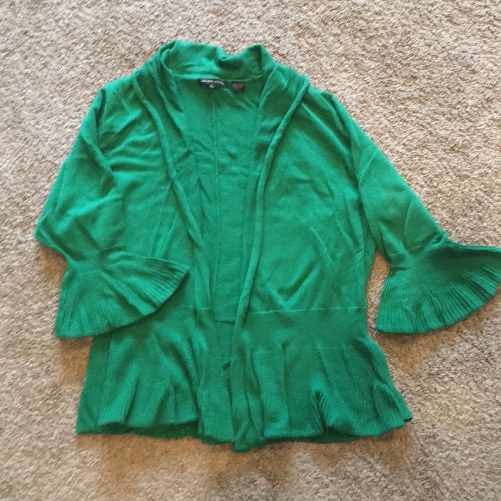 Emerald green cardigan